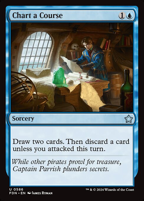 Draw two cards. Then discard a card unless you attacked this turn.