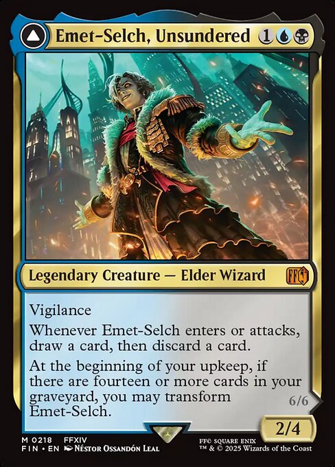 Emet-Selch, Unsundered // Hades, Sorcerer of Eld (Foil)