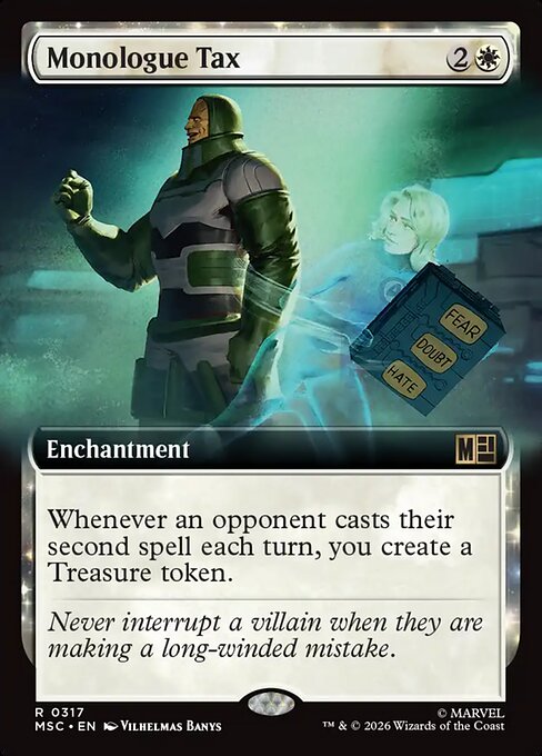 Monologue Tax (Foil)