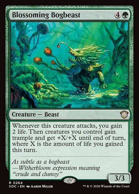 Blossoming Bogbeast (Foil)