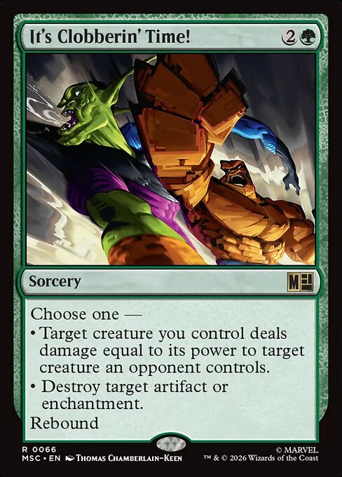 It's Clobberin' Time! (Foil)