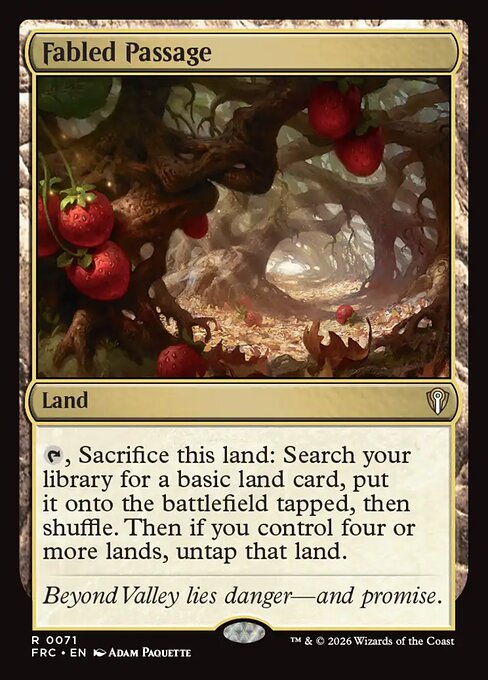 Fabled Passage (Foil)