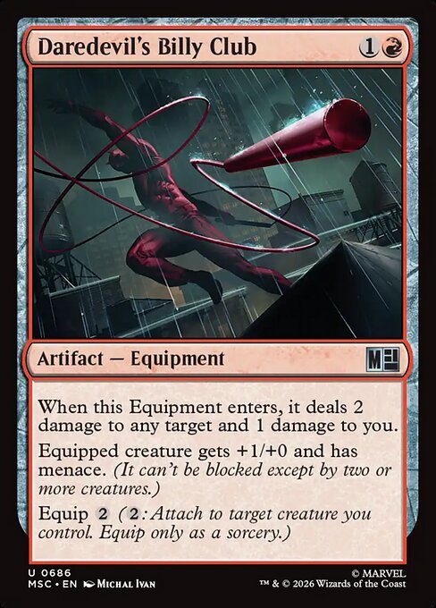 Daredevil's Billy Club (Foil)