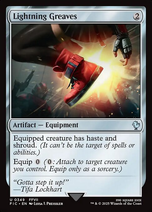 Lightning Greaves (Foil)