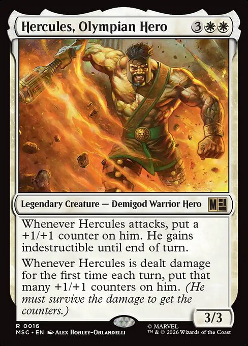 Hercules, Olympian Hero (Foil)
