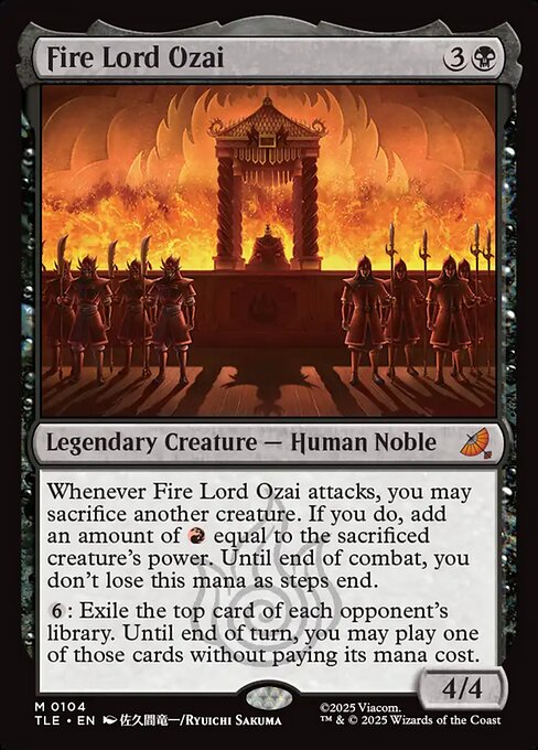 Fire Lord Ozai (Foil)