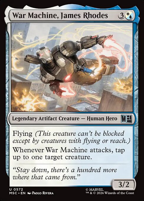 War Machine, James Rhodes (Foil)