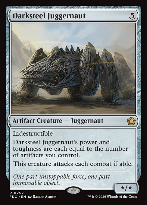 Darksteel Juggernaut (Foil)