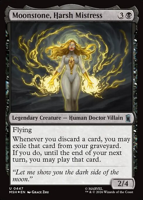 Moonstone, Harsh Mistress (Foil)