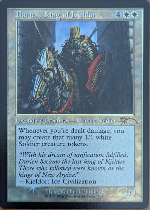 Darien, King of Kjeldor (Foil)