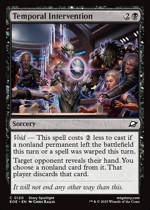 Temporal Intervention (Foil)