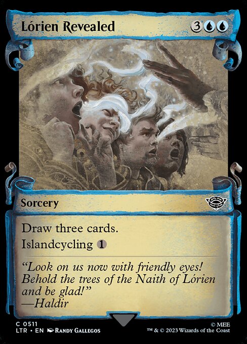Draw three cards.
Islandcycling {1} ({1}, Discard this card: Search your library for an Island card, reveal it, put it into your hand, then shuffle.)
