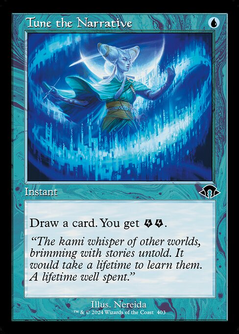 Draw a card. You get {E}{E} (two energy counters).