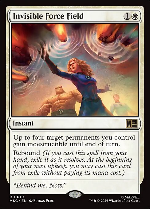 Invisible Force Field (Foil)