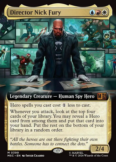 Director Nick Fury (Foil)