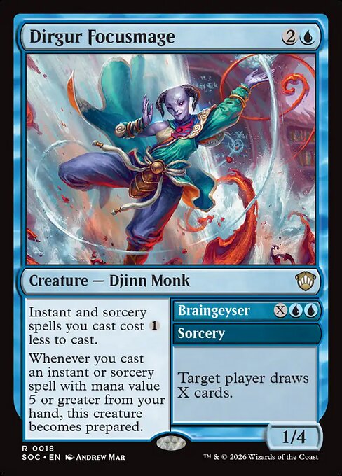 Dirgur Focusmage // Braingeyser (Foil)