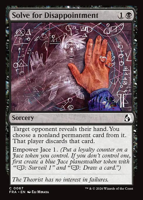 Solve for Disappointment (Foil)