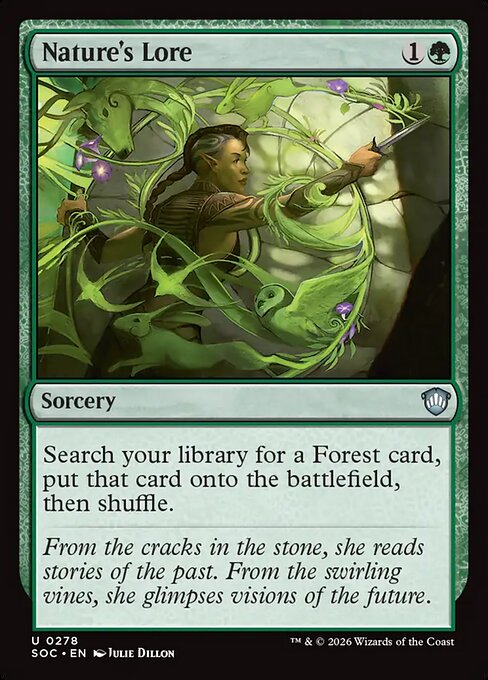 Nature's Lore (Foil)