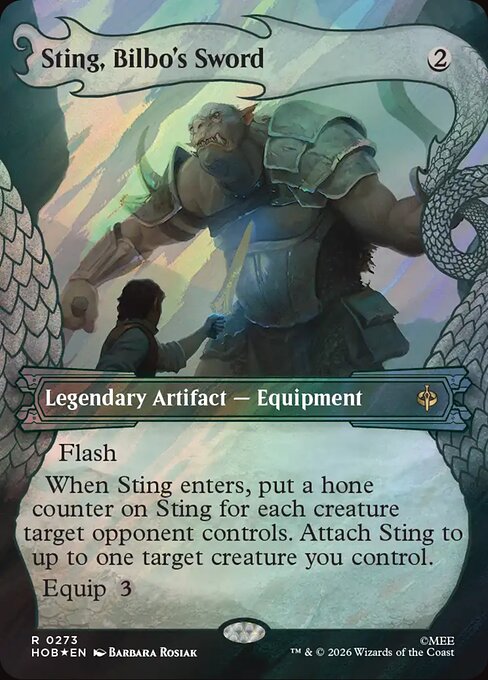 Sting, Bilbo's Sword (Foil)