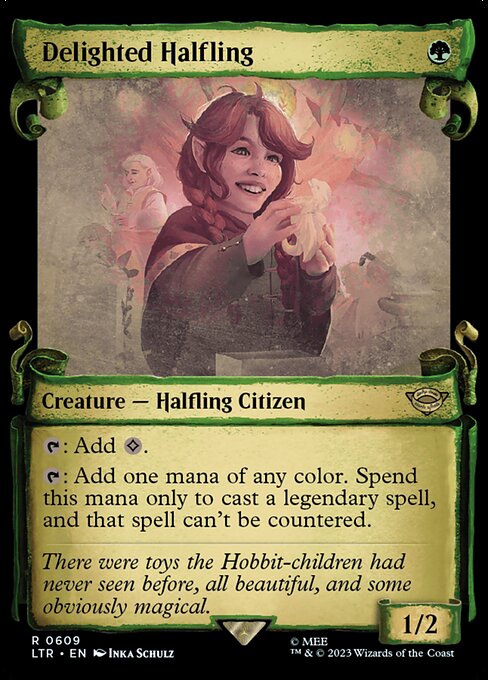{T}: Add {C}.
{T}: Add one mana of any color. Spend this mana only to cast a legendary spell, and that spell can't be countered.