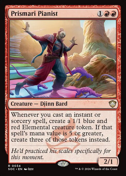 Prismari Pianist (Foil)