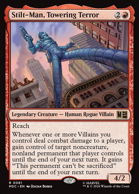 Stilt-Man, Towering Terror (Foil)