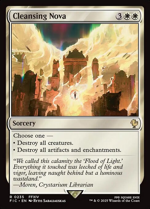 Cleansing Nova (Foil)