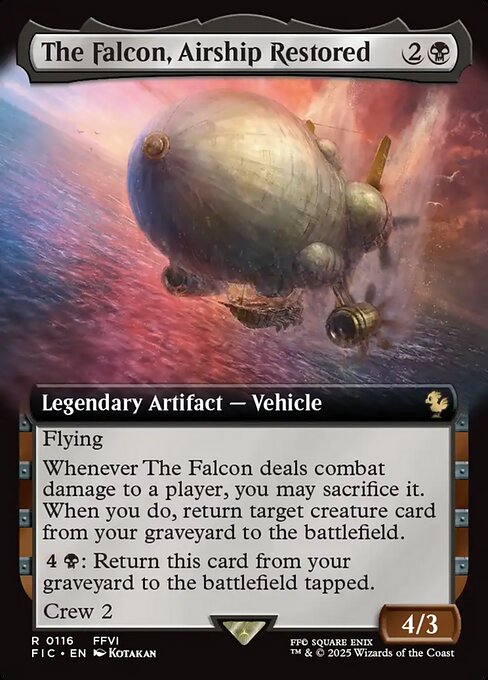 The Falcon, Airship Restored (Foil)