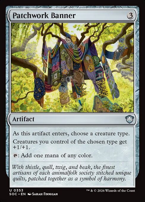 Patchwork Banner (Foil)