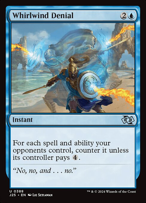 For each spell and ability your opponents control, counter it unless its controller pays {4}.