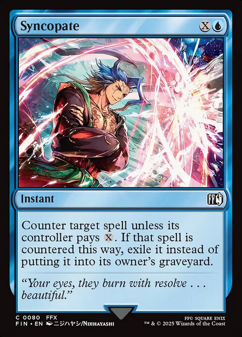 Syncopate (Foil)