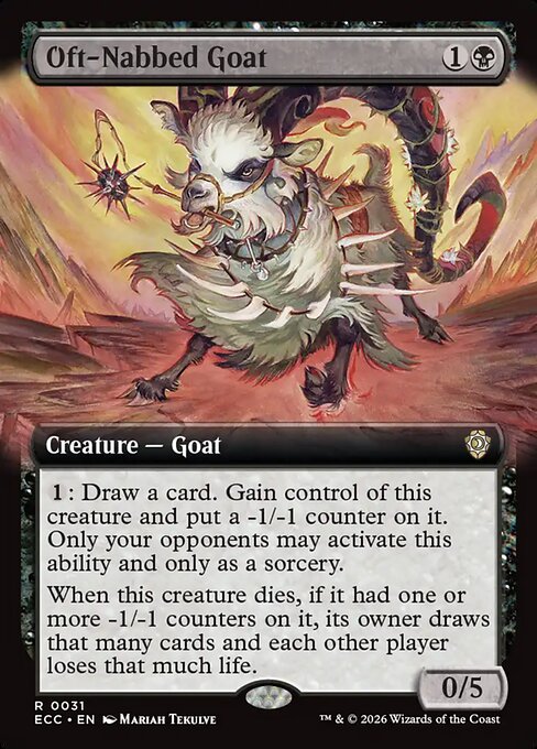Oft-Nabbed Goat (Foil)