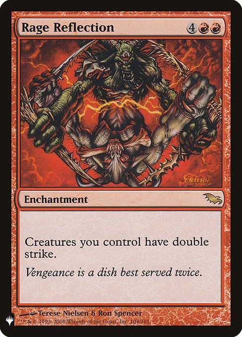 Creatures you control have double strike.