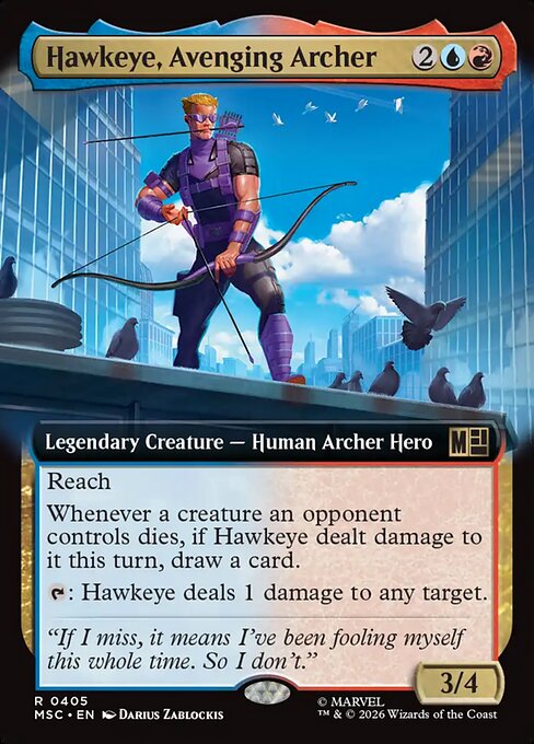 Hawkeye, Avenging Archer (Foil)