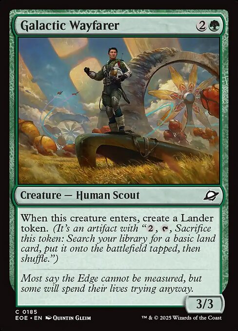 Galactic Wayfarer (Foil)