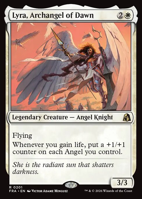 Lyra, Archangel of Dawn (Foil)