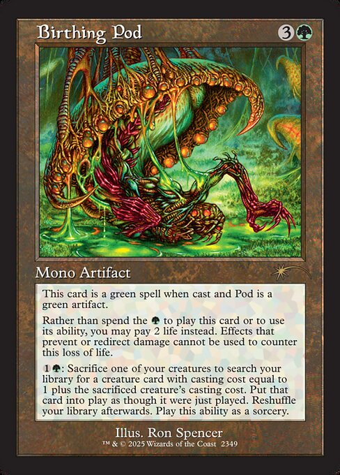 Birthing Pod (Foil)