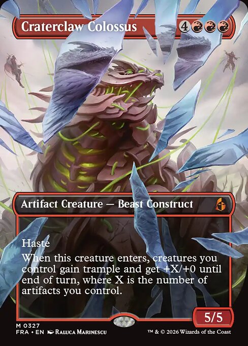 Craterclaw Colossus (Foil)