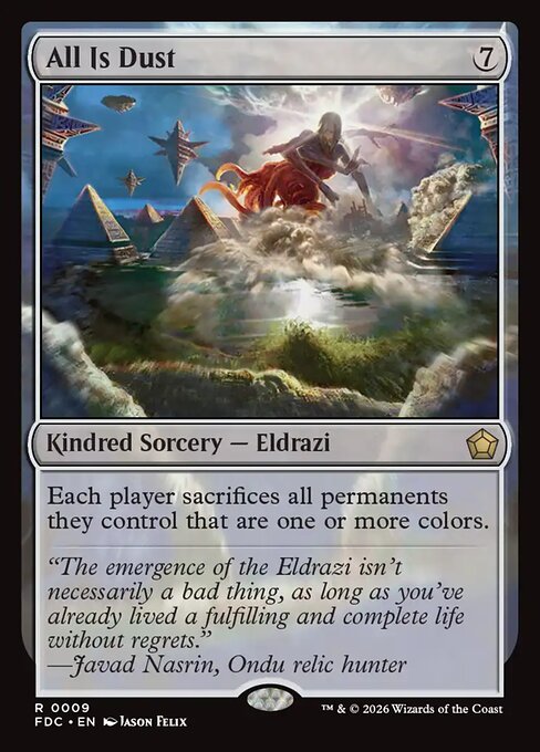 All Is Dust (Foil)