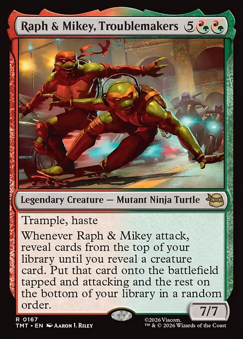 Raph & Mikey, Troublemakers (Foil)