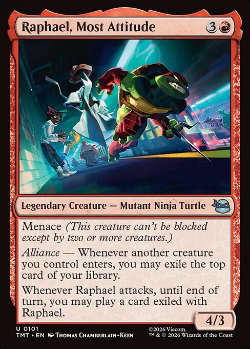 Raphael, Most Attitude (Foil)