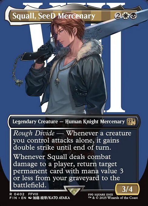 Squall, SeeD Mercenary (Foil)