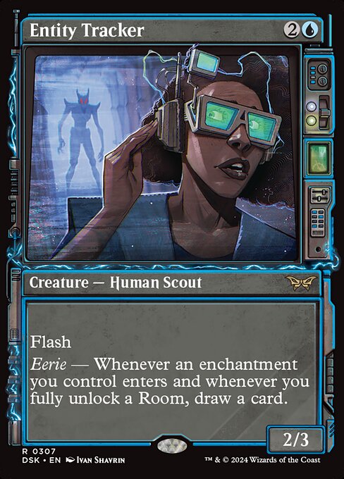 Flash
Eerie — Whenever an enchantment you control enters and whenever you fully unlock a Room, draw a card.