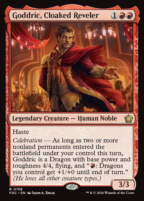 Goddric, Cloaked Reveler (Foil)