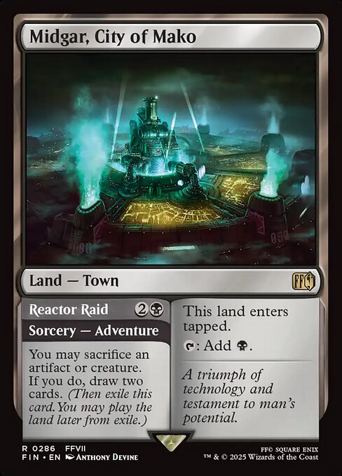 Midgar, City of Mako // Reactor Raid (Foil)