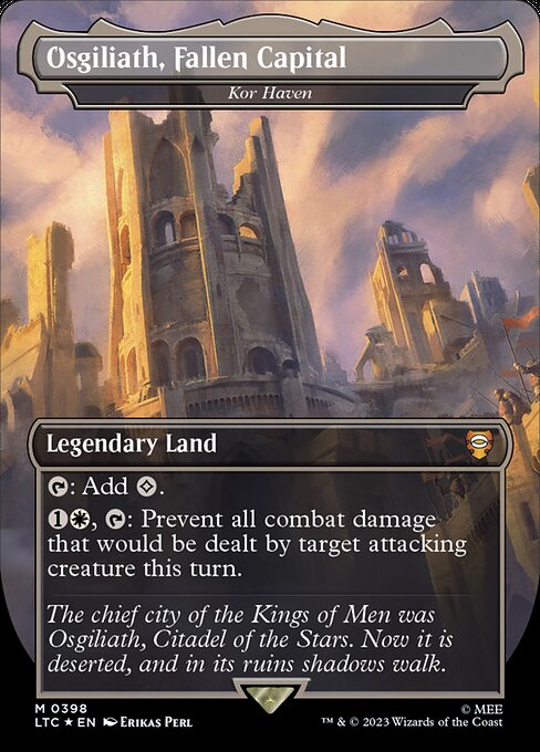 {T}: Add {C}.
{1}{W}, {T}: Prevent all combat damage that would be dealt by target attacking creature this turn.