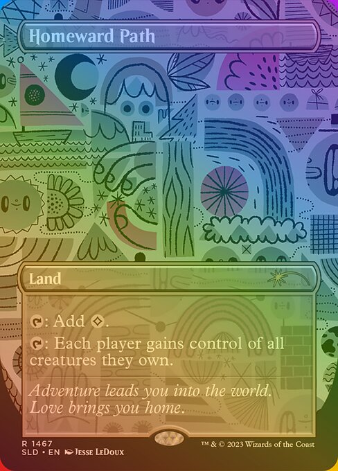 {T}: Add {C}.
{T}: Each player gains control of all creatures they own.