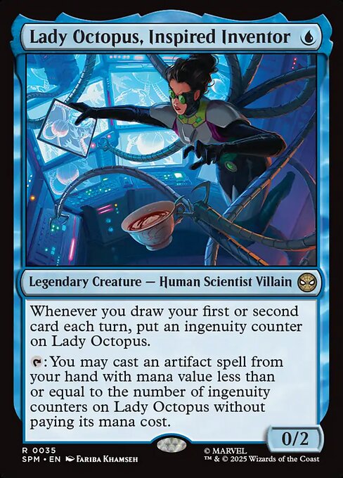 Lady Octopus, Inspired Inventor (Foil)