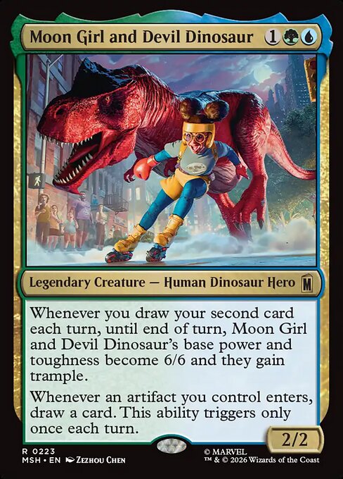 Moon Girl and Devil Dinosaur (Foil)
