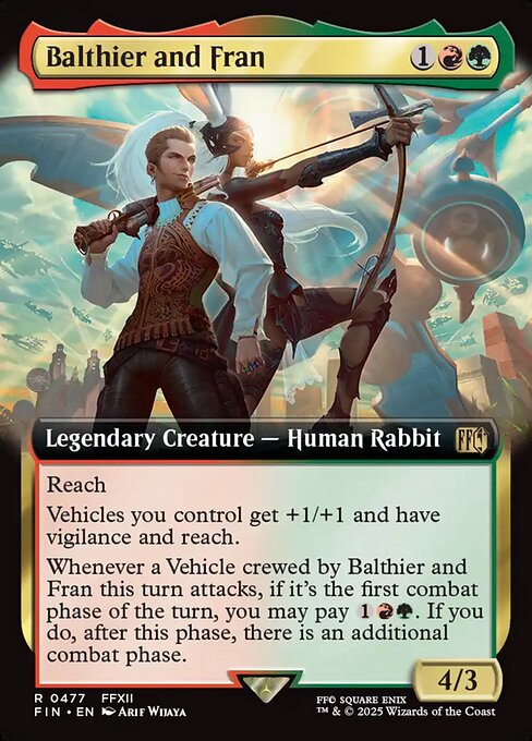 Balthier and Fran (Foil)